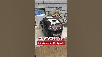 Nồi cơm cao tần Áp suất nóng và có tiếng kêu. #noicom #noicomdien #noicomnhat #noicomcaotan