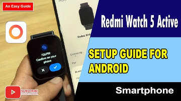 How to Connect  Redmi Watch 5 Active to Phone with Mi Fitness