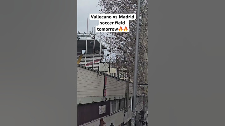 Madrid vs Vallecano Soccer field 🔥🔥🔥 #football #laliga #realmadrid #vallecas