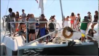 Catamaran  a Isla Mujeres con Snorkel y Spinaker