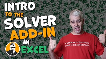 Solving Business Problems with the Excel Solver Add-In