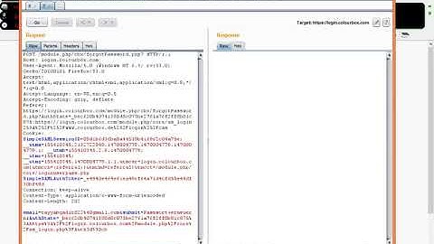No CSRF token on password reset.avi