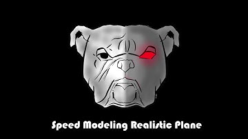 Blender Timelapse - Low Poly Plane for Domination