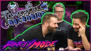 Nick Uses His Bow & Arrow Skills in Towerfall: Ascension - Party Mode