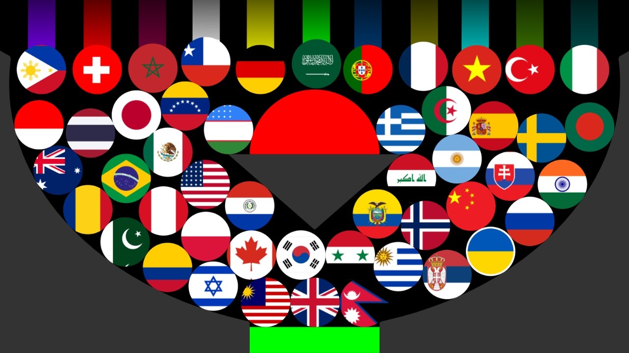 50 COUNTRIES MARBLE RACE IN ALGODOO - 02/17/2026