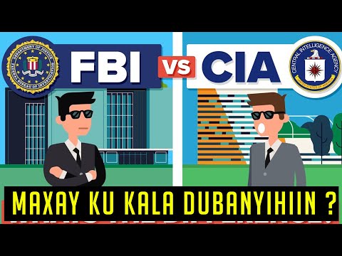 FBI IYO CIA - MAXAY KU KALA DUWANYIHIIN ?