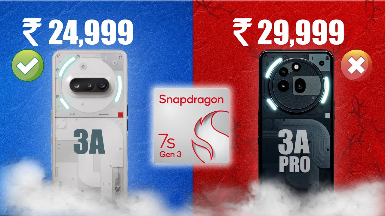 Nothing Phone 3A & 3A Pro Official is Here! - Good or Bad? - YouTube