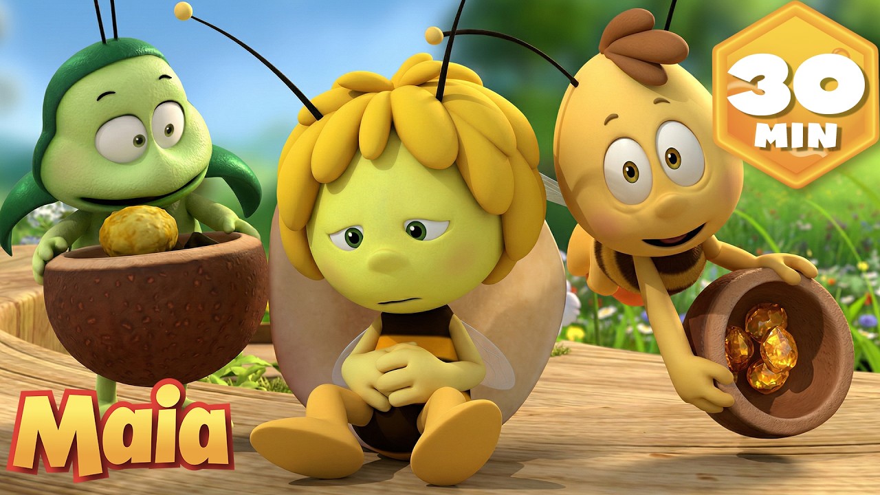 A Maia está doente! 🤒 Abelha Maia 🐝  Episódios completos | Desenhos animados
