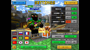 Pixel gun 3D: How to change your nickname to a different color.