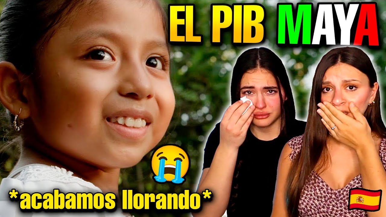 🇪🇸 😭 ESPAÑOLAS REACCIONAN al PIB MAYA DÍA DE MUERTOS MÉXICO 🇲🇽 **nos emocionamos**