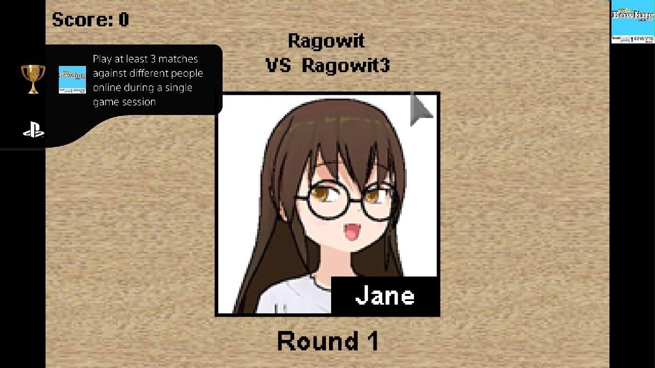 Project: Summer Ice - Bowling: Online ~ Play at least 3 matches against different people... Trophy