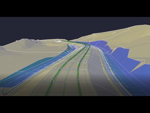 Fast Designing of a Railway using Autodesk Civil 3d