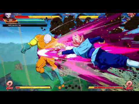 Jiren vs Goku Black (High Level Gameplay) Dragon Ball FighterZ