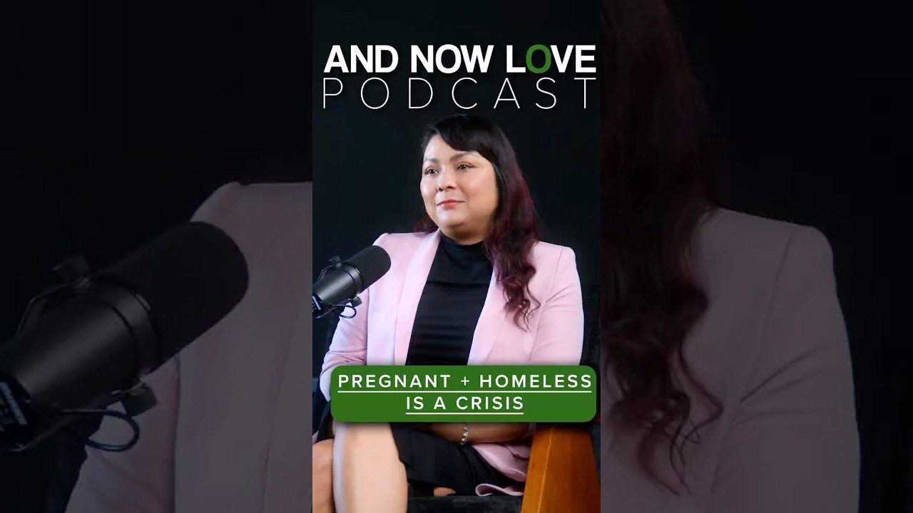 Rebecca Binny - Pregnant & Homeless Is a Crisis - And Now Love Podcast #podcastclips #podcastshorts