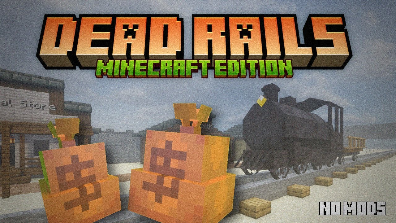 DEAD RAILS IN MINECRAFT GAMEPLAY (NO MODS) - YouTube