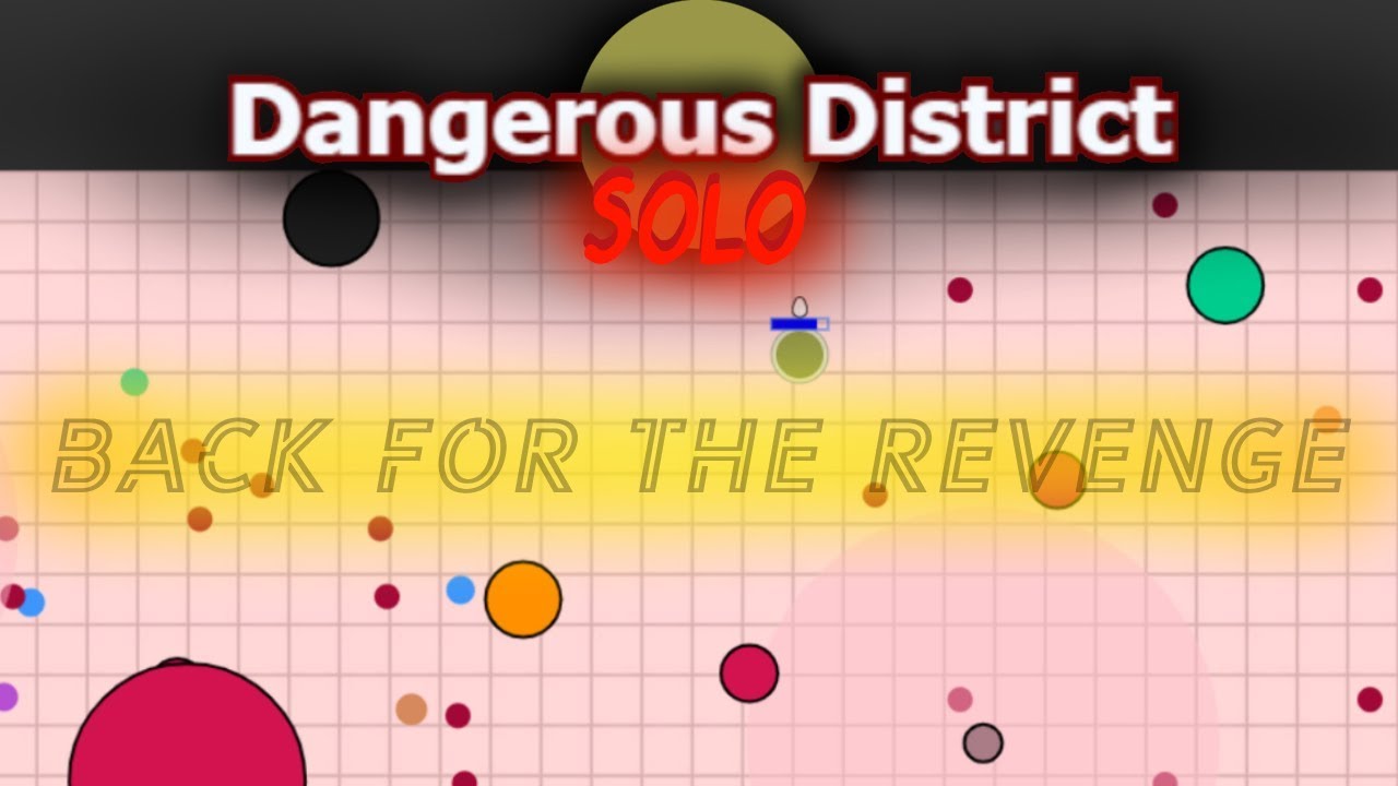 Evades.io (Solo Rameses) // Dangerous District // Back for the revenge with... NO LAGS ?!