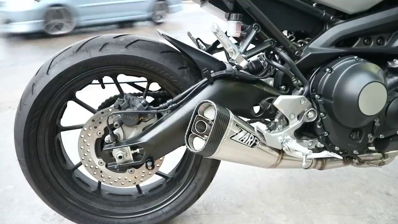 10 exhausts sound test for Yamaha XSR900