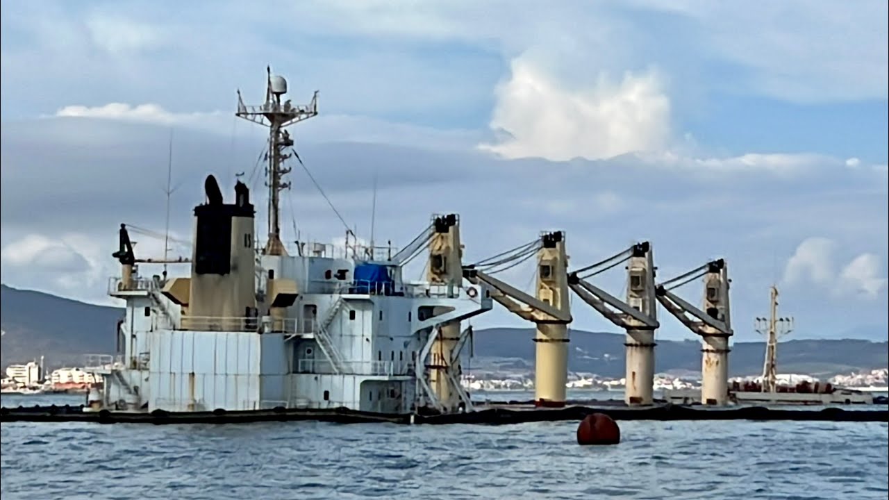 OS 35 SHIPWRECK IN GIBRALTAR