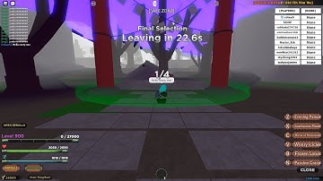 Solo Final Selection |Slayer Unleashed