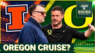 Oregon's Offense Could POP at Illinois Amidst Illini's Struggles on Defense--QB Questions Swirl