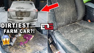 Cleaning a Toyota ABUSED On The Farm! | The Detail Geek