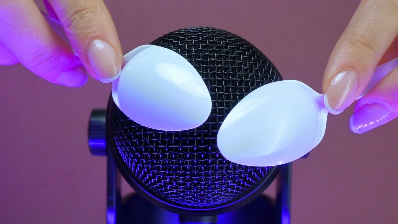 [ASMR] SpOoNs On Mic SCRATCHING 🥄 🤯 | No Talking - YouTube