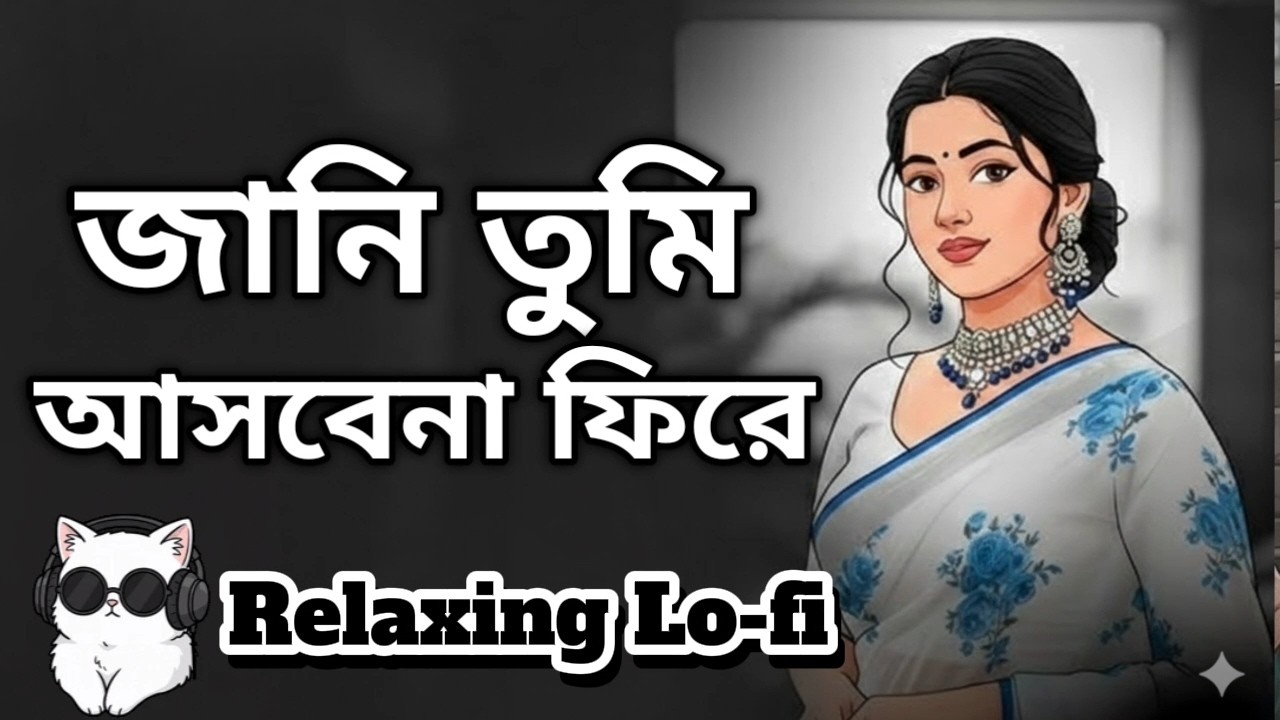 Jani Tumi Asbena Fire (Lofi Flip) | Slowed & Reverb | Bengali Sad Song | Shovon D'costa