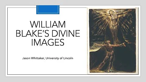 Talk to the Blake Society: Jason Whittaker author ...