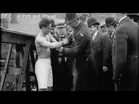 Harry Houdini jumps