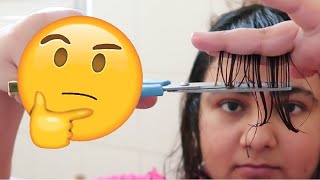 Cutting Curly Hair at home | Indian curly hair routine| Curly haircut India | Curly haircut at home