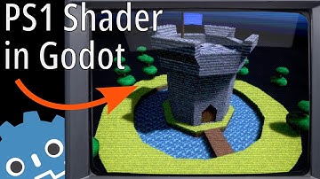How To Create a PS1 Shader - Using Godot Engine