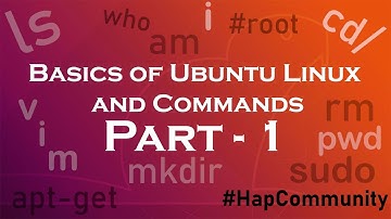 Basics of Ubuntu Linux and Commands | Part 1 | Hap Community
