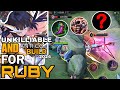 USING THIS BUILD, YOU DON’T HAVE TO GO BACK TO THE BASE | RUBY GAMEPLAY 2024 | ikanji | MLBB