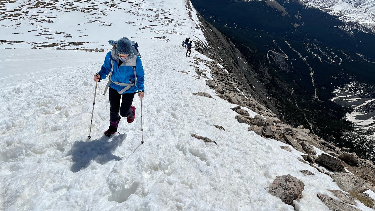 Climbing 14’er Quandary Peak
