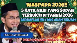 Download Lagu NGERI‼️5 SABDA NABI TENTANG AKHIR ZAMAN YANG RELEVAN DI 2026 - CERAMAH USTADZ ADI HIDAYAT TERBARU MP3