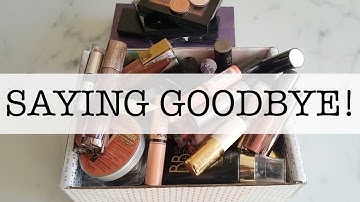 DECLUTTERING MY ENTIRE MAKEUP COLLECTION Part 3 - foundation, powder, bronzer