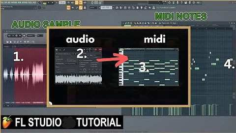 Convert ANY Audio to MIDI in FL Studio (Updated)