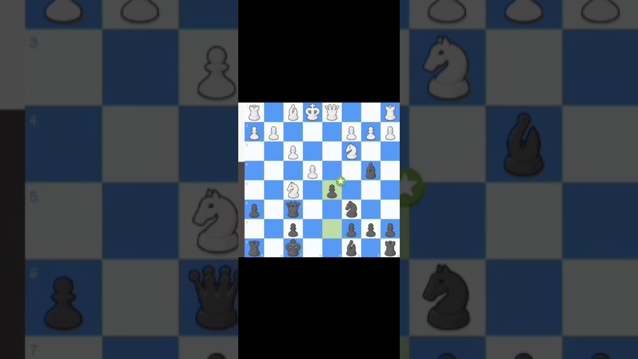 4 knights game attack with black 