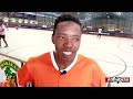 Benjamin Iyambo of Down Ball Futsal Club on their 13-6 win against Glamour Boys on 09.04.22