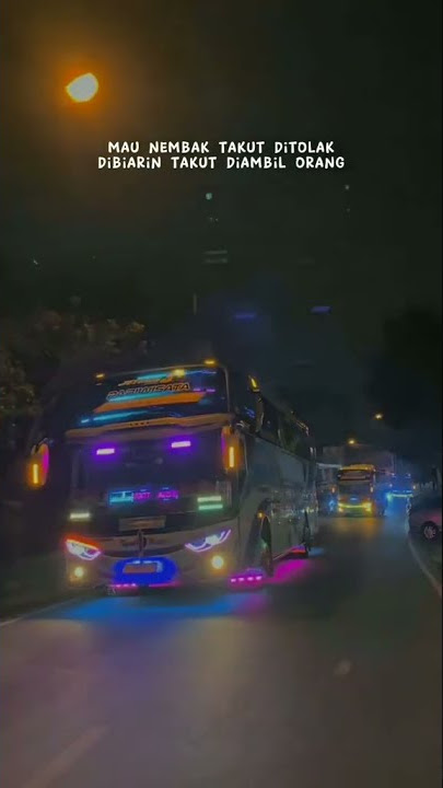 story wa sad versi bus full strobo #short