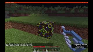 Experience Point Bottler 1.16.5 Fabric Mod Overview