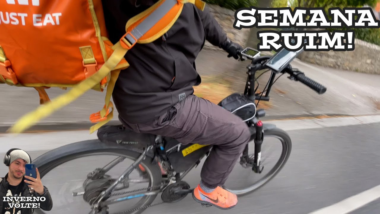 Delivery em Dublin no verão - bike eletrica quanto por semana 40 horas de trabalho.