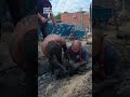 Firefighters Rescue Puppy Stuck in Mud-filled Drainage Pipe
