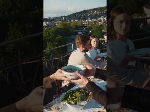 Venue | Roof top terrace in the Hotel Helvetia, Zurich | Shorts