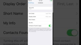 How to Add a Contacts Account with iOS 10 or later screenshot 2