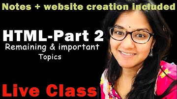 HTML class - PART 2 (  Meta tag, LINK, ALINK and VLINK ) #HTML