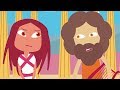 Apollo and Cassandra | Athena and Poseidon - Ancient Greek Myths - Cartoons
