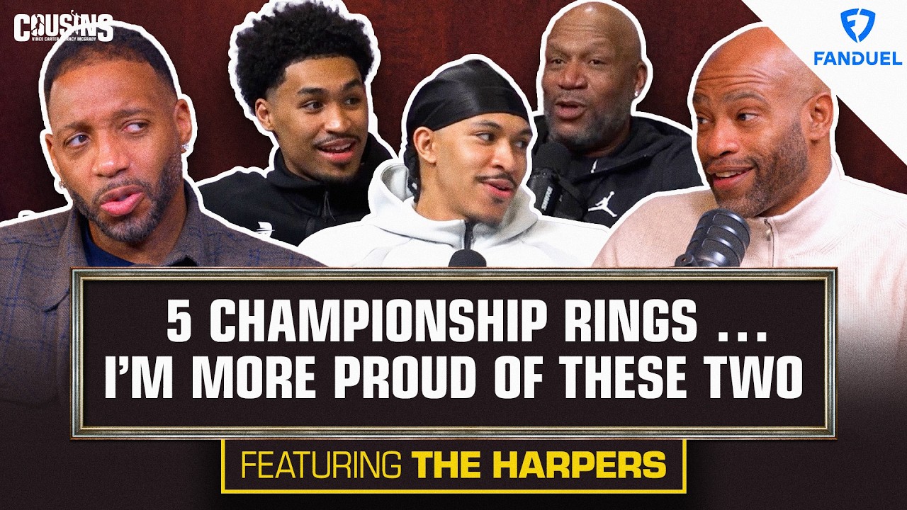 Ron Harper On The Biggest Lesson He Learned Playing With MJ + His Sons On NBA Brotherly Competition