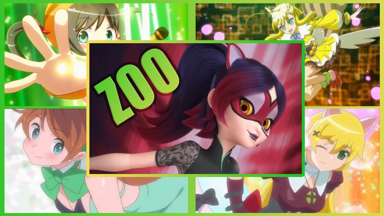 [Animals] Magical Girl Transformations - Zoo (for @cureidolfan3925)
