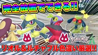 [Pokemon ZA] Completely hands-off! How to select shiny Bossy Riolus & Bossy Luchabull!